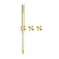 Kara Progressive Shower System Separate Plate Brushed Gold