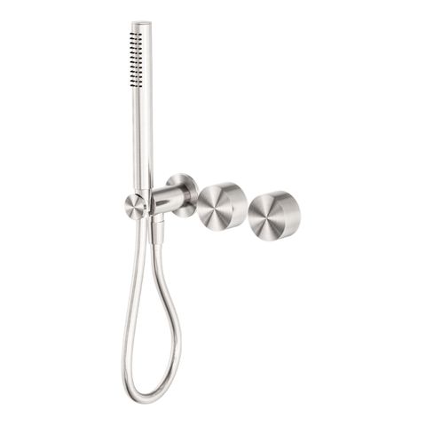 Kara Progressive Shower System Separate Plate Brushed Nickel