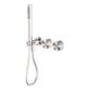Kara Progressive Shower System Separate Plate Brushed Nickel