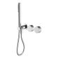 Kara Progressive Shower System Separate Plate Chrome