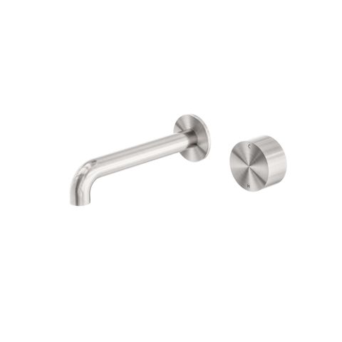 Kara Progressive Wall Basin/Bath Set 160mm Brushed Nickel