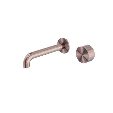 Kara Progressive Wall Basin/Bath Set 160mm Brushed Bronze
