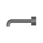 Kara Progressive Wall Basin/Bath Set 185mm Gun Metal
