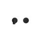 Kara Progressive Wall Basin/Bath Set 185mm Matte Black