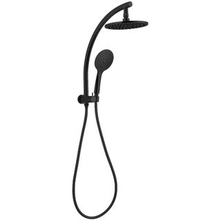 Dolce 2 In 1 Twin Shower Matte Black