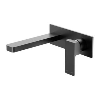 Celia Wall Basin/Bath Mixer Matte Black