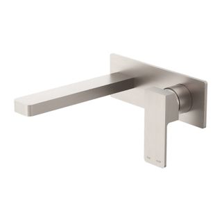 Celia Wall Basin/Bath Mixer Brushed Nickel