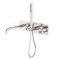 Kara Progressive Shower System With Spout 230mm Brushed Nickel