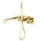 Kara Progressive Shower System With Spout 250mm Brushed Gold