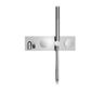 Kara Progressive Shower System With Spout 230mm Chrome