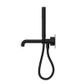 Kara Progressive Shower System With Spout 230mm Matte Black
