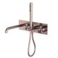 Kara Progressive Shower System With Spout 250mm Brushed Bronze