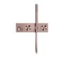 Kara Progressive Shower System With Spout 250mm Brushed Bronze