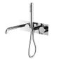 Kara Progressive Shower System With Spout 250mm Chrome