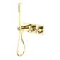 Kara Progressive Shower System Brushed Gold