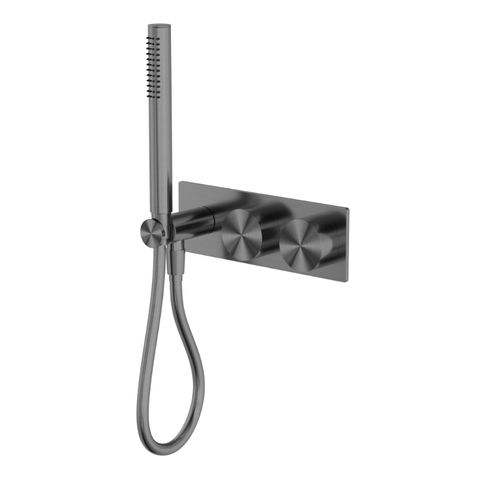 Kara Progressive Shower System Gun Metal