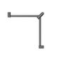 Mecca Care 32mm Wrap Around Corner Grab Rail 600X600mm Gun Metal