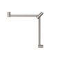 Mecca Care 32mm Wrap Around Corner Grab Rail 600X600mm Brushed Nickel