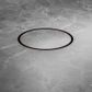 130mm Round Tile Insert Floor Waste 80mm Outlet Brushed Bronze