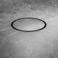 130mm Round Tile Insert Floor Waste 80mm Outlet Gun Metal