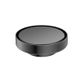 130mm Round Tile Insert Floor Waste 80mm Outlet Gun Metal