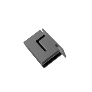 90 Degree Glass To Wall Shower Hinge 10mm Glass Gun Metal