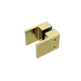 Square Shower Knob Handle Brushed Gold