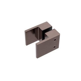 Square Shower Knob Handle Brushed Bronze