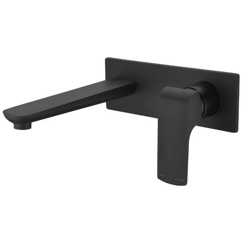 Elgin Wall Basin Mixer Matte Black