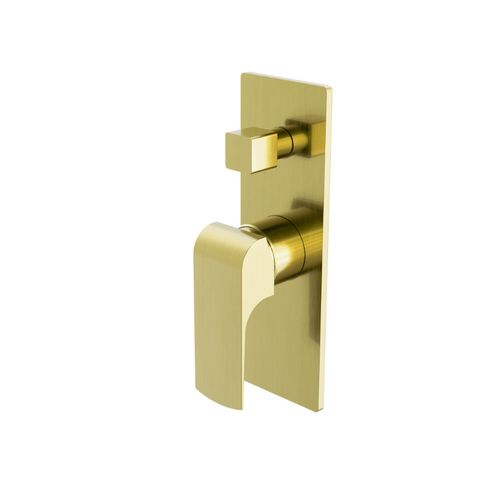 Elgin Shower Mixer With Diverter Brushed Gold