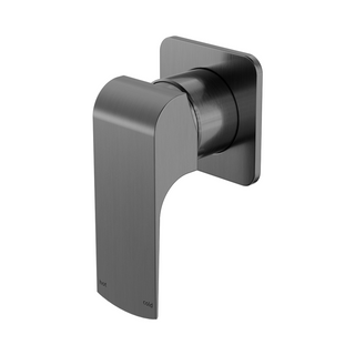 Elgin Shower Mixer Square Back Plate Gun Metal