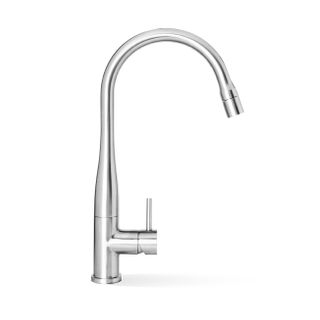 Elle Stainless Steel Pull Out Sink Mixer Polished