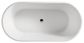 Prato Gloss White Free Standing Acylic Bath 1500*750*580
