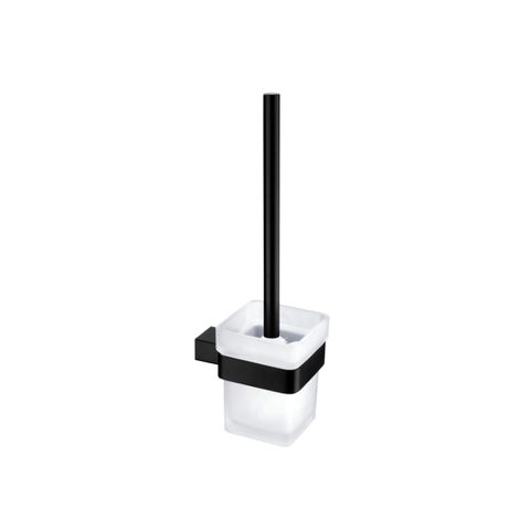 Celia Toilet Brush Holder Matte Black