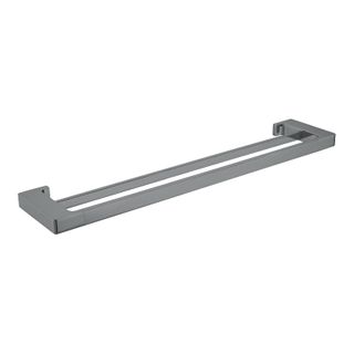 Pearl Double Towel Rail 600mm Gun Metal