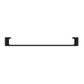 Pearl Single Towel Rail 600mm Matte Black
