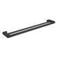Pearl Double Towel Rail 800mm Matte Black
