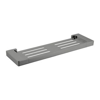 Pearl Metal Shower Shelf Gun Metal