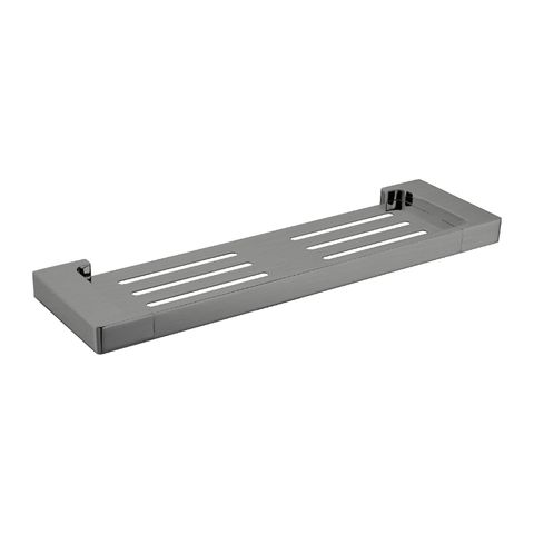 Pearl Metal Shower Shelf Gun Metal