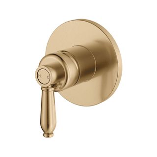Eleanor Wall Mixer Urban Brass Handle LF