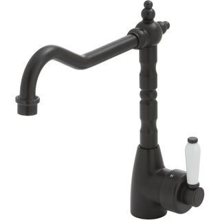 Eleanor Shepherds Crook Kitchen Mixer Matte Black/Ceramic
