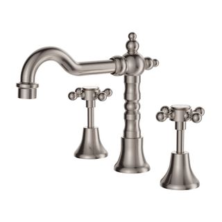 Lillian Shepherds Crook Basin Set Brushed Nickel