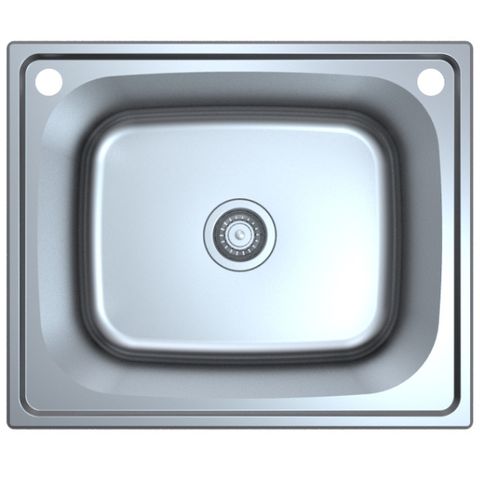 Otus 45L Drop Laundry Sink With Bypass 600 X 500 X 250