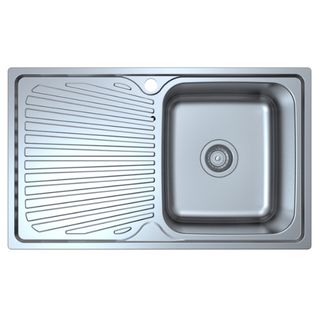 Otus Single Bowl 800 With Left Drainer Right Hand Bowl