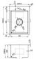 Cora Single Bowl Laundry Sink 25L 310 x 400mm