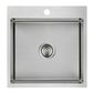 Cora Undermount Single Bowl Laundry Sink 35L 480 X 500 1 Taphole