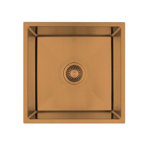 Tropea Single Bowl 440x440x230 Brushed Bronze
