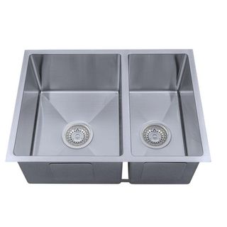 Tropea 1 & 2/3 Sink 600 x 440 x 230 Stainless Steel
