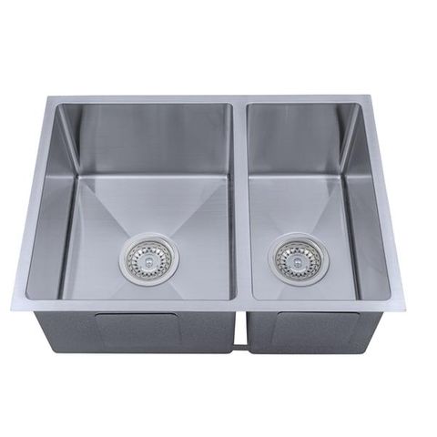 Tropea 1 & 2/3 Sink 600mm x 440mm x 230mm Stainless Steel