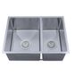 Tropea 1 & 2/3 Sink 600mm x 440mm x 230mm Stainless Steel